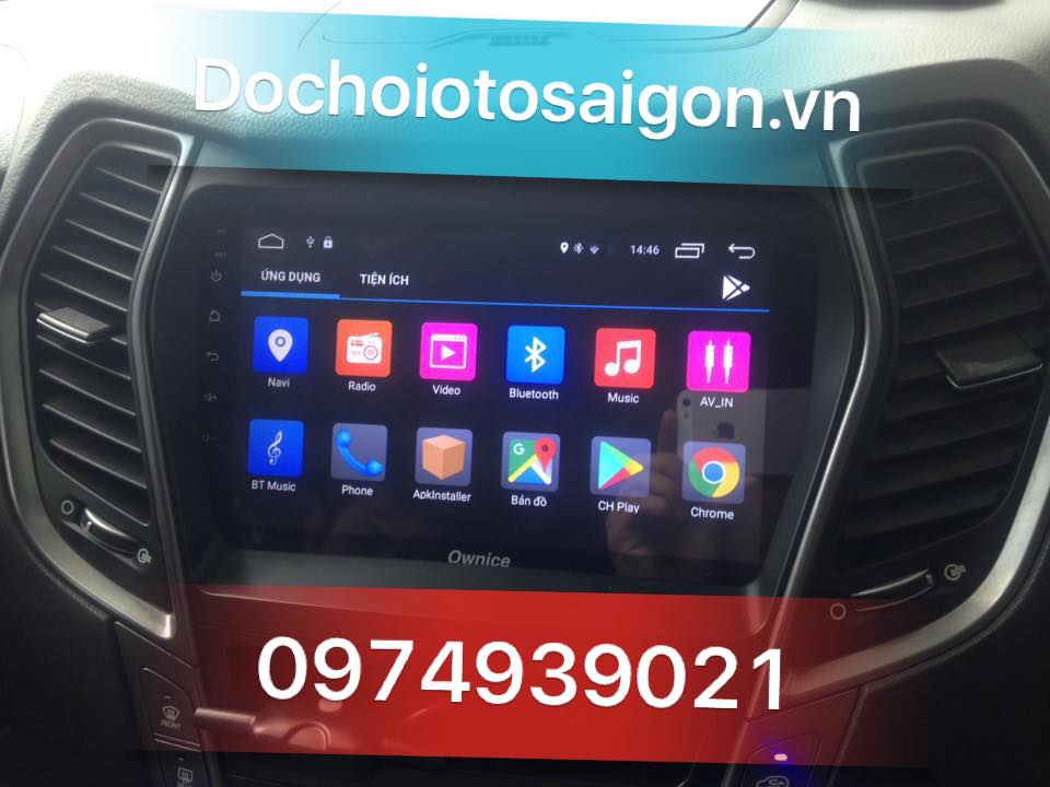 Đầu Androi Hyundai SanTaFe 2015-2017