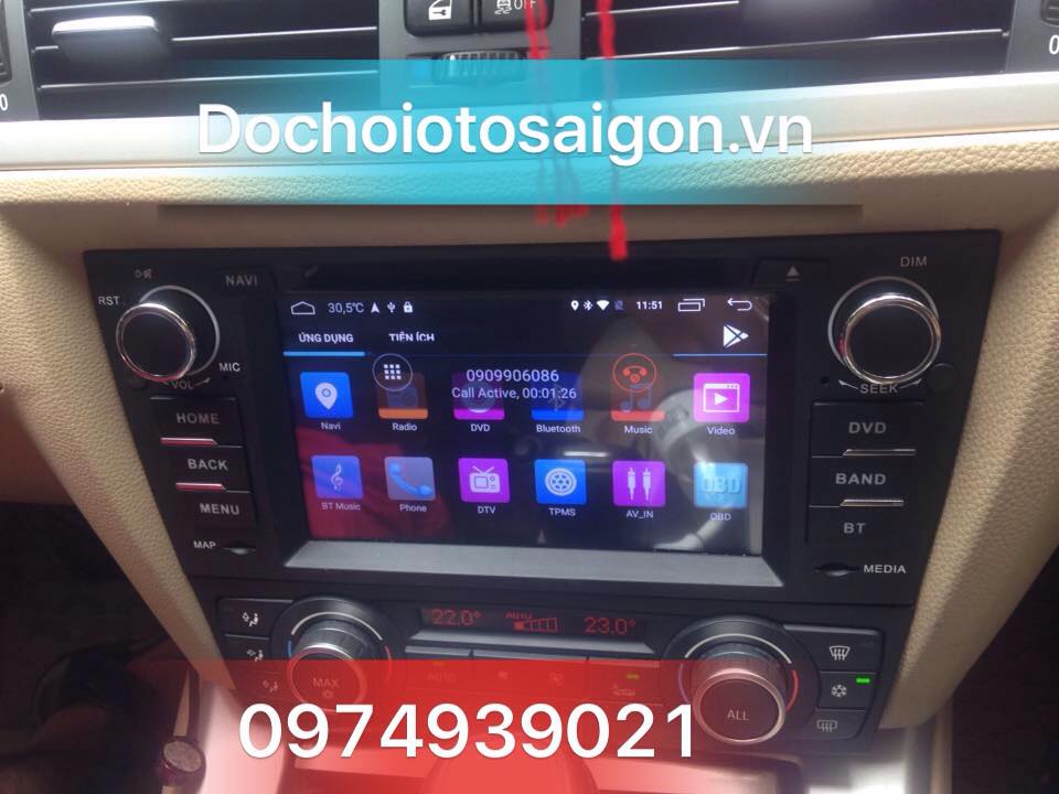 Đầu DVD Androi BMW 320I 